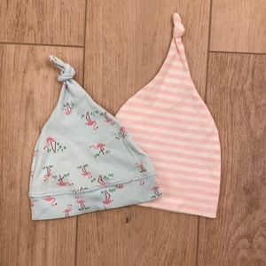 Hanna Andersson organic cotton hats, XS